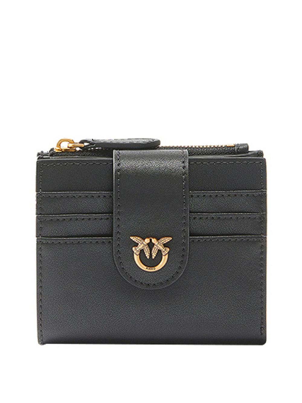 PINKO 2 USCITA Portafoglio Pinko Multi Purpose - Nero/Oro