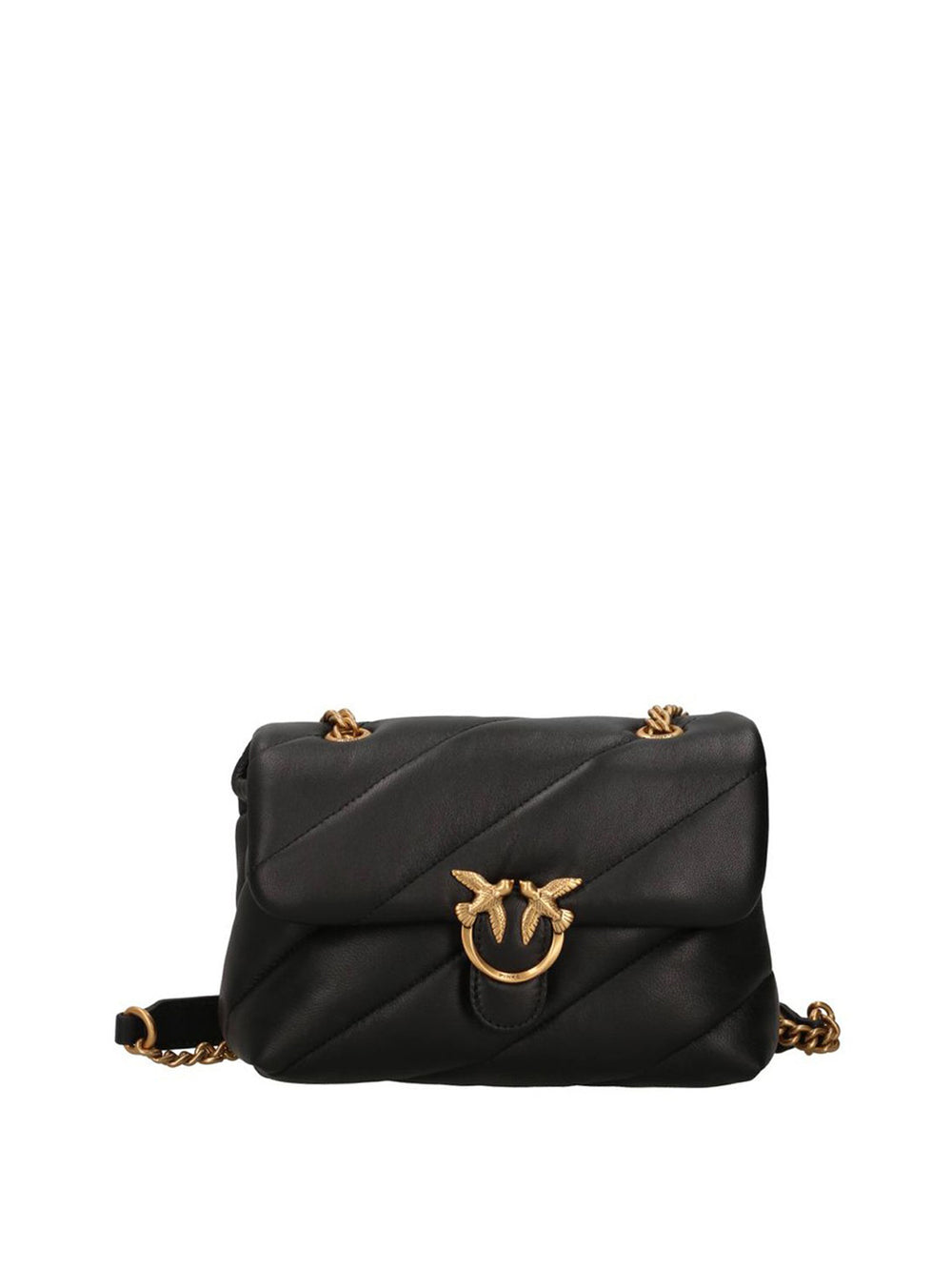 PINKO 2 USCITA Borsa A Tracolla Pinko Love Puff Classic Small - Nero