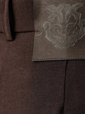 PINKO 2 USCITA Pantalone Pinko Balbino Marrone
