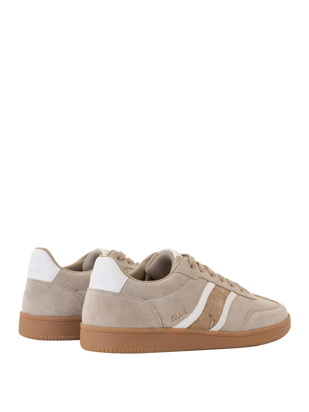 PRIMA CLASSE Sneakers Prima Classe in pelle scamosciata con banda Geo Classic Beige
