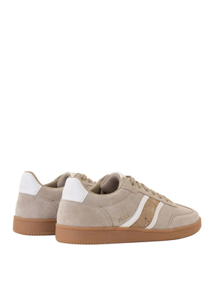 PRIMA CLASSE Sneakers Prima Classe in pelle scamosciata con banda Geo Classic Beige