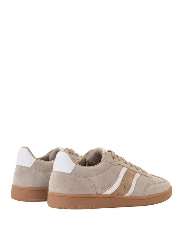 PRIMA CLASSE Sneakers Prima Classe in pelle scamosciata con banda Geo Classic Beige