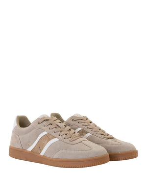 PRIMA CLASSE Sneakers Prima Classe in pelle scamosciata con banda Geo Classic Beige