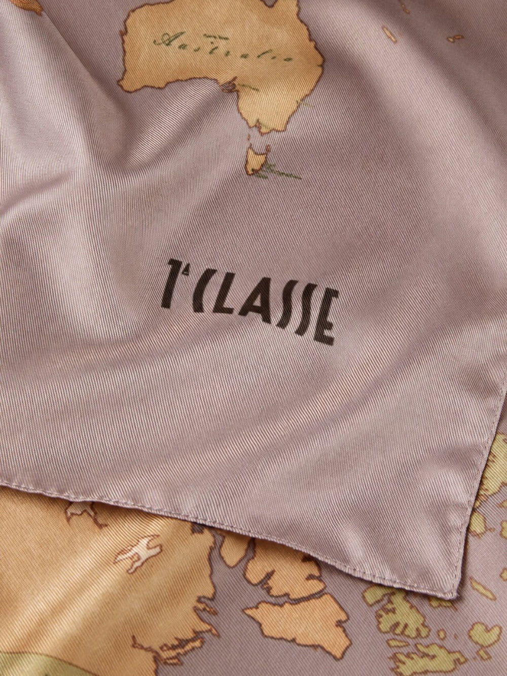 PRIMA CLASSE SETA Foulard Prima Classe Geo Sfumato 73x73 Rosé