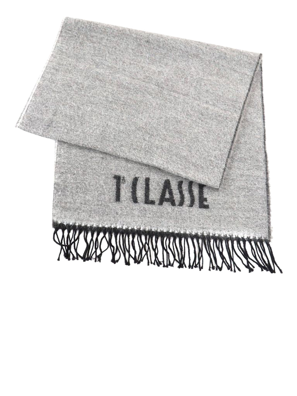 PRIMA CLASSE SETA Sciarpa Prima Classe Logo Piccolo 40X170 - Grigio