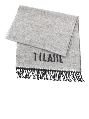 PRIMA CLASSE SETA Sciarpa Prima Classe Logo Piccolo 40X170 - Grigio