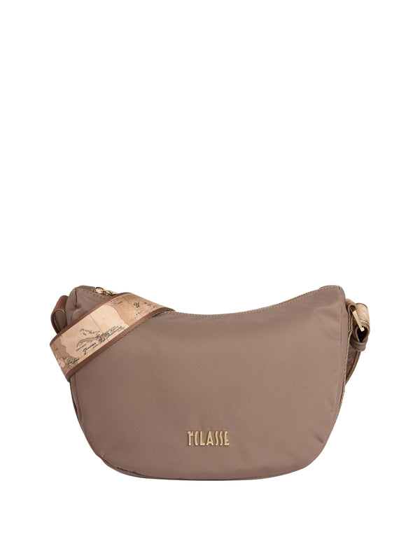 PRIMA CLASSE STAGIONE Prima Classe Whisper Nylon tracolla a mezzaluna compatta Roccia