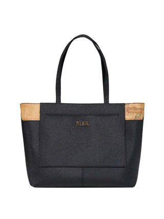 PRIMA CLASSE STAGIONE Shopper Grande 1°Classe Nero
