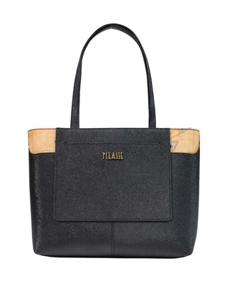 PRIMA CLASSE STAGIONE Borsa A Mano 1°Classe Logo Frontale Nero