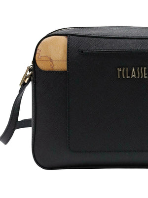 PRIMA CLASSE STAGIONE Borsa A Tracolla Reporter Alviero Martini - Nero