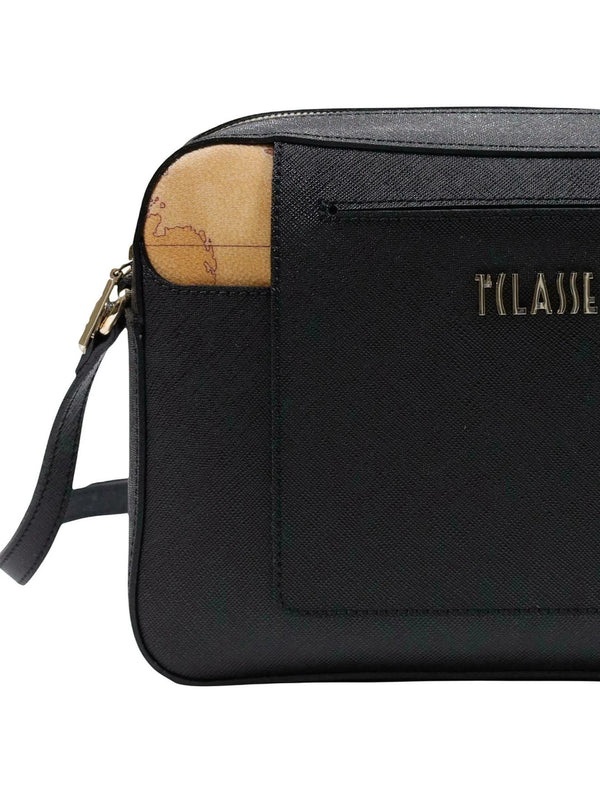 PRIMA CLASSE STAGIONE Borsa A Tracolla Reporter Alviero Martini - Nero