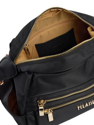 PRIMA CLASSE STAGIONE Prima Classe Borsa a tracolla a tripla portabilità in nylon riciclato Whisper - Nero