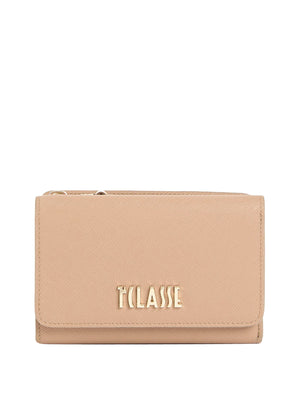 PRIMA CLASSE STAGIONE Prima Classe West City Portafoglio bifolder medio Beige Deserto