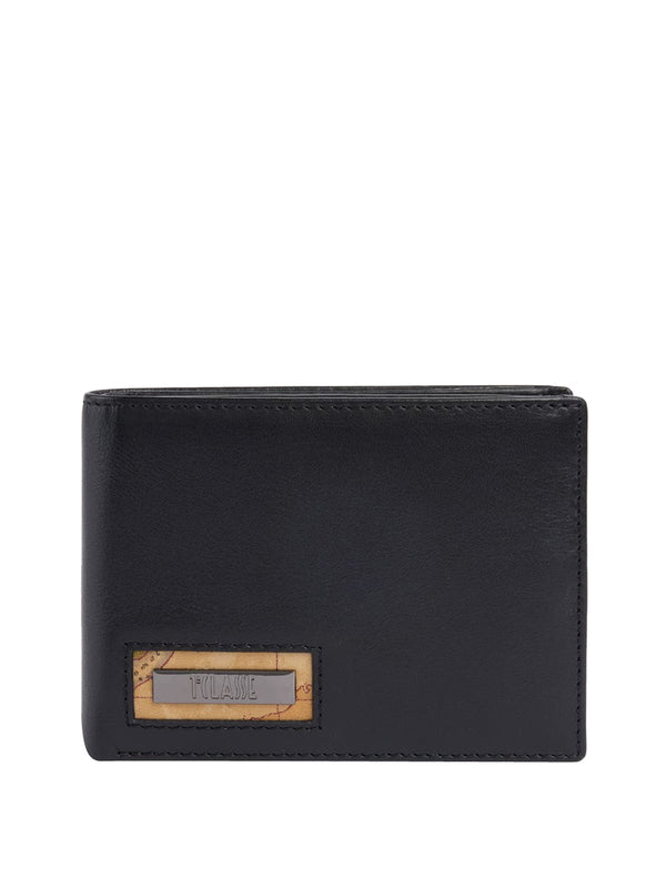 PRIMA CLASSE STAGIONE Ranger Leather Prima Classe Portafoglio con ribaltina Nero