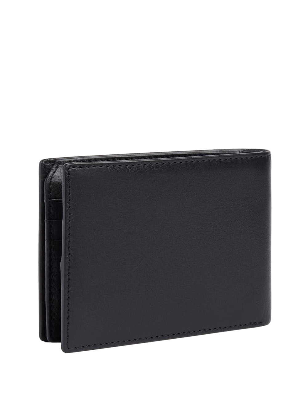 PRIMA CLASSE STAGIONE Ranger Leather Prima Classe Portafoglio con ribaltina Nero