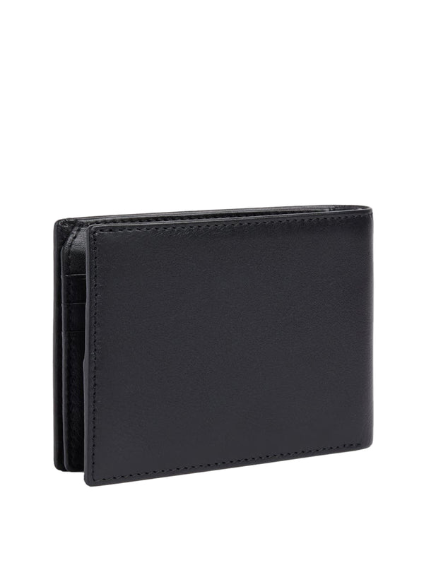 PRIMA CLASSE STAGIONE Ranger Leather Prima Classe Portafoglio con ribaltina Nero