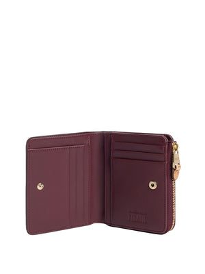 PRIMA CLASSE STAGIONE Prima Classe West City Portafoglio Zipfold piccolo Burgundy
