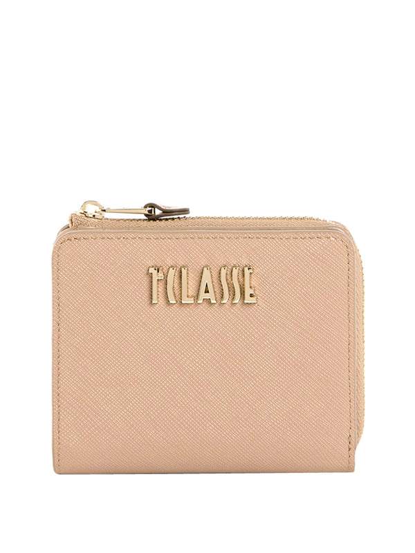 PRIMA CLASSE STAGIONE Prima Classe West City Portafoglio zipfold piccolo Beige Deserto