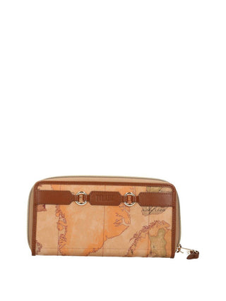 PRIMA CLASSE STAGIONE Soft Ranch Portafoglio zip around con dettaglio Castagna