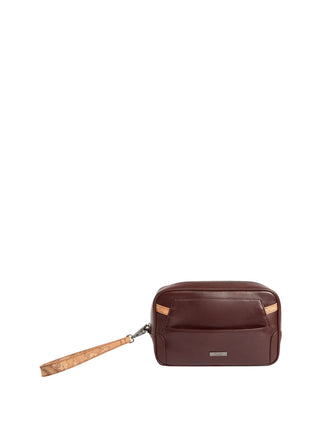 PRIMA CLASSE STAGIONE Prima Classe Ranger Leather Beauty Case Testa Di Moro