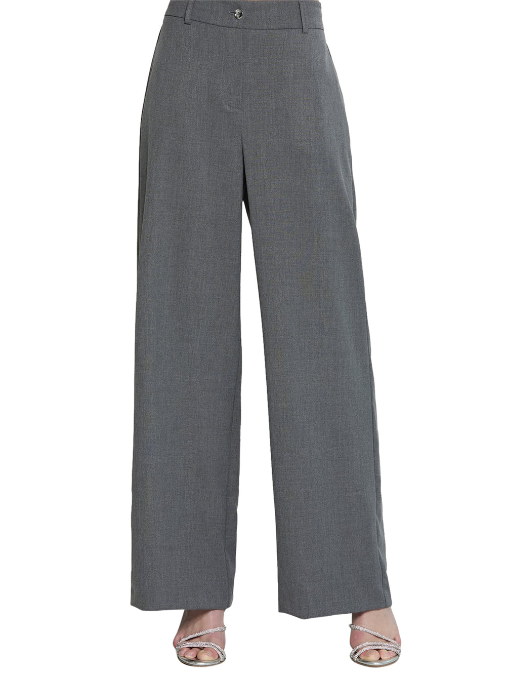 RELISH Pantalone Relish Vita Alta Badisco Grigio