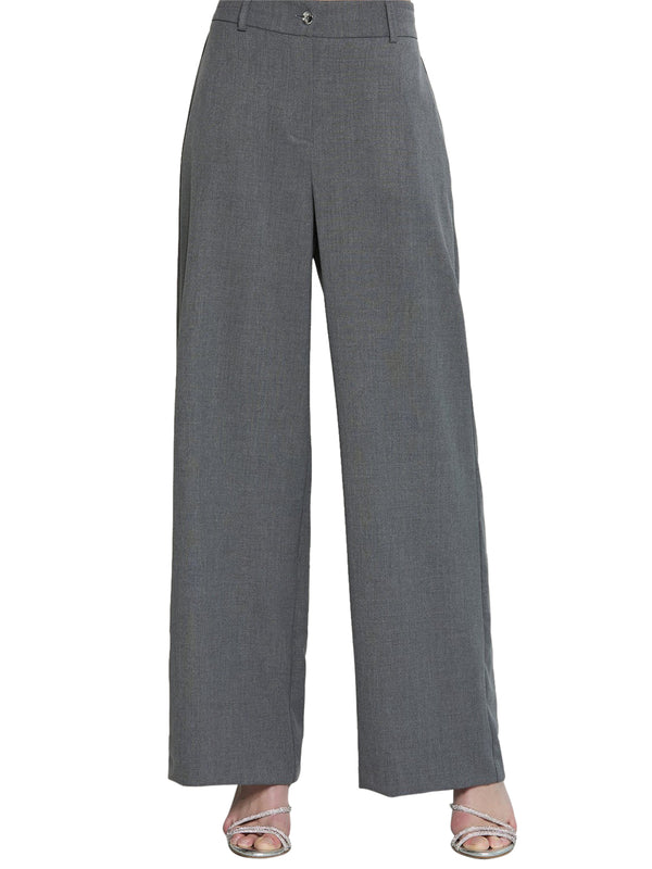 RELISH Pantalone Relish Vita Alta Badisco Grigio