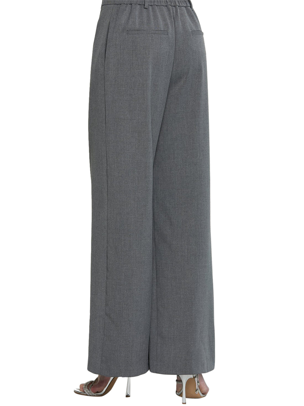 RELISH Pantalone Relish Vita Alta Badisco Grigio