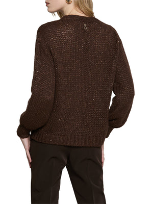 RELISH Cardigan Bruges Relish Bottoni Con Lurex Mustang