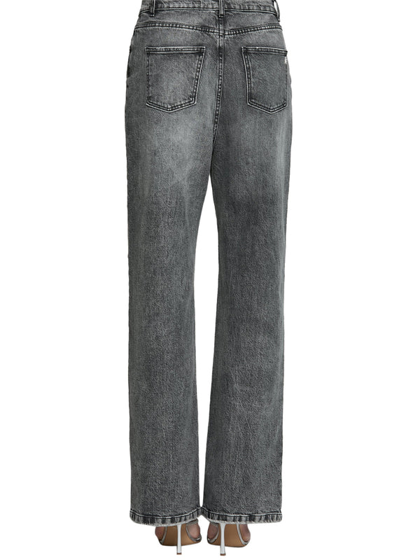 RELISH Jeans Relish Giselle Grey V Media Grigi