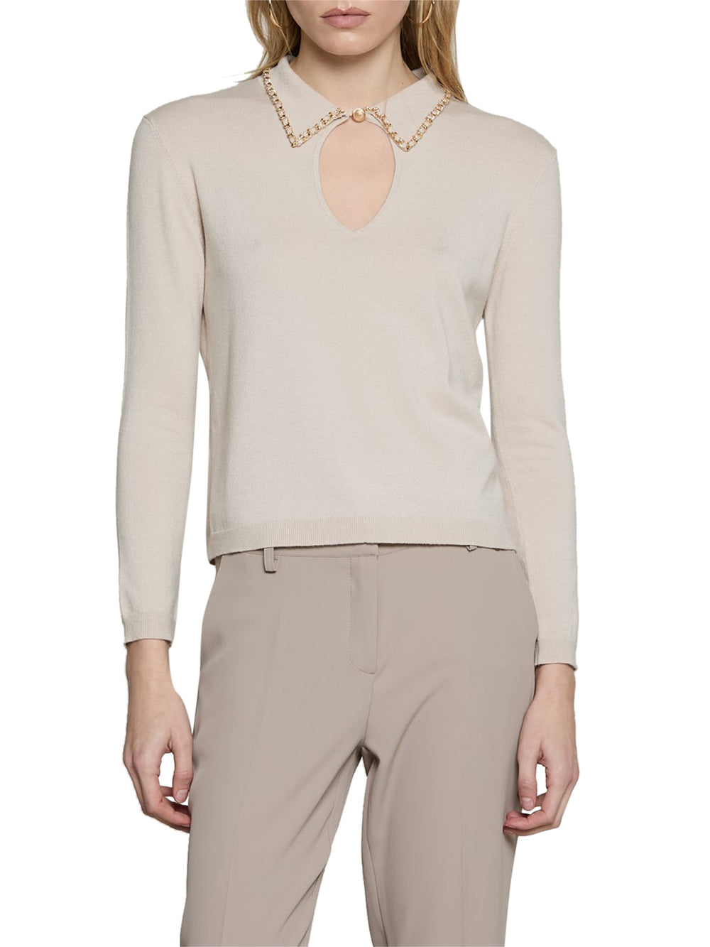 RELISH Maglia Relish Loremy Ivory