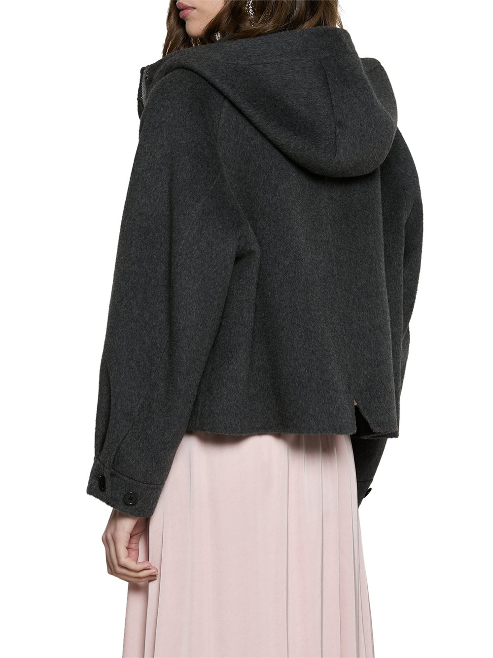 RELISH Cappotto Relish Lovelysa Corto Grigio