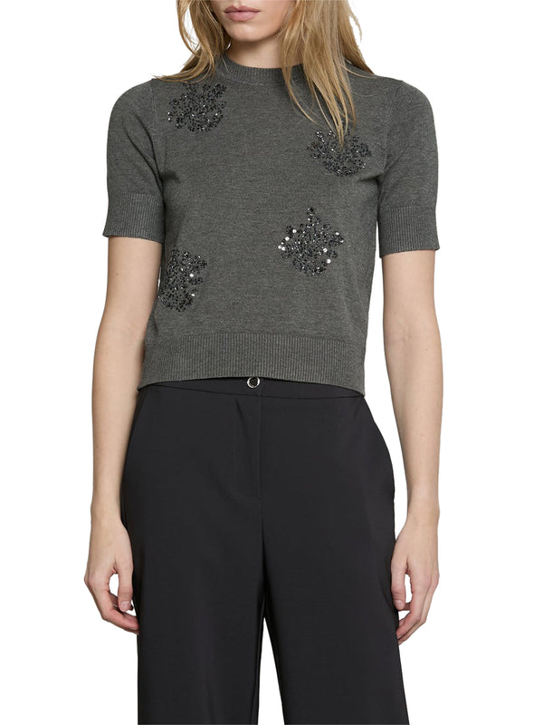 RELISH Maglia Maccione Relish Grigio