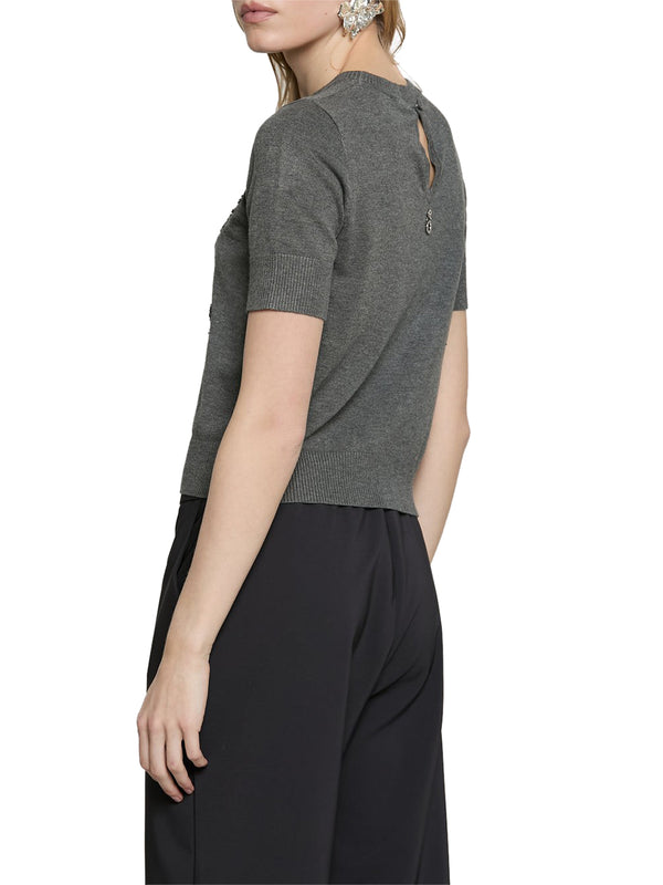 RELISH Maglia Maccione Relish Grigio