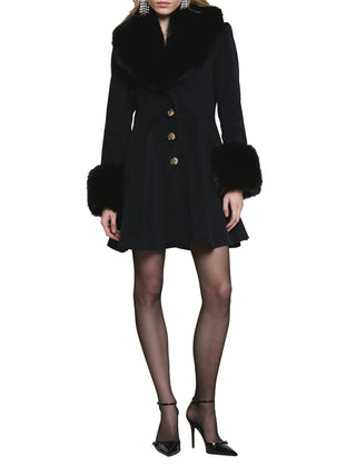RELISH Cappotto Park Relish Nero