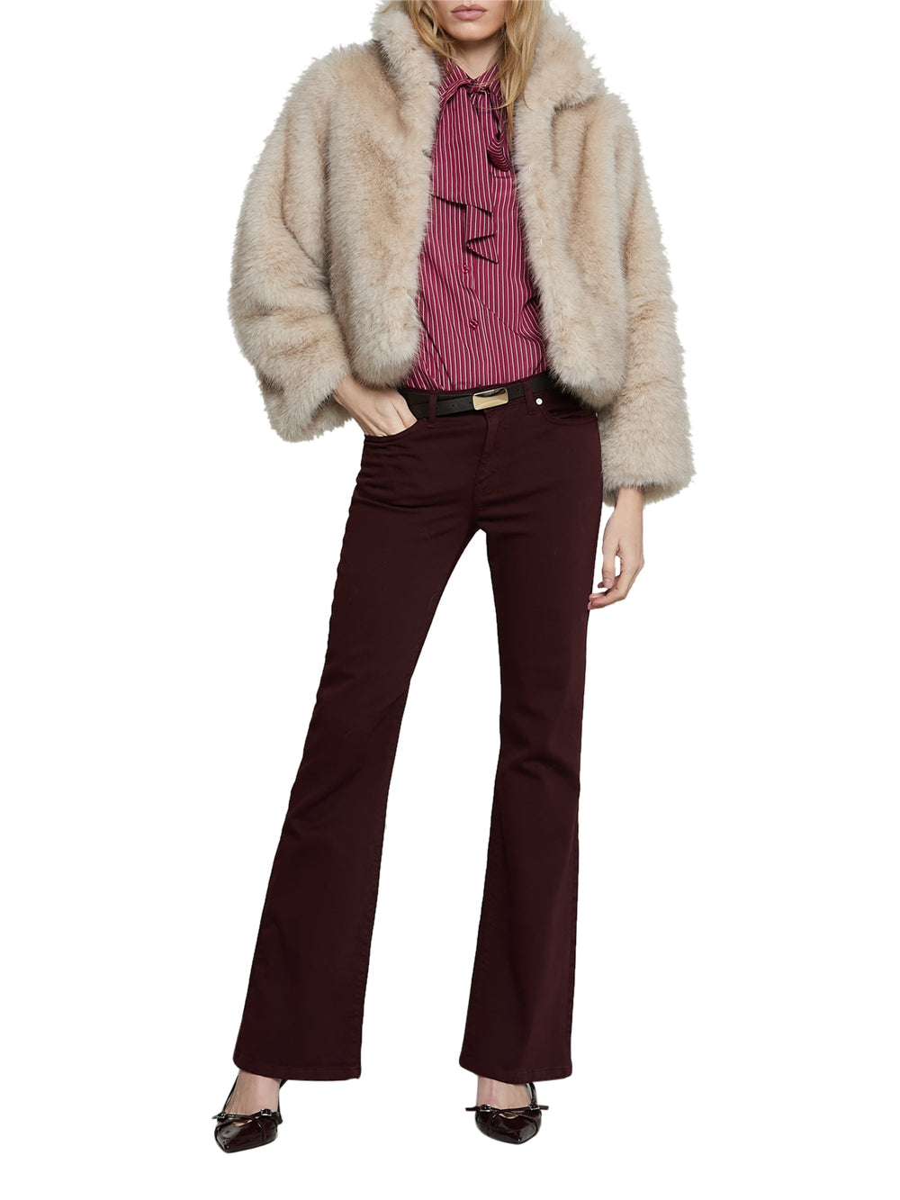 RELISH Pantalone Schiffer Color Relish Wine
