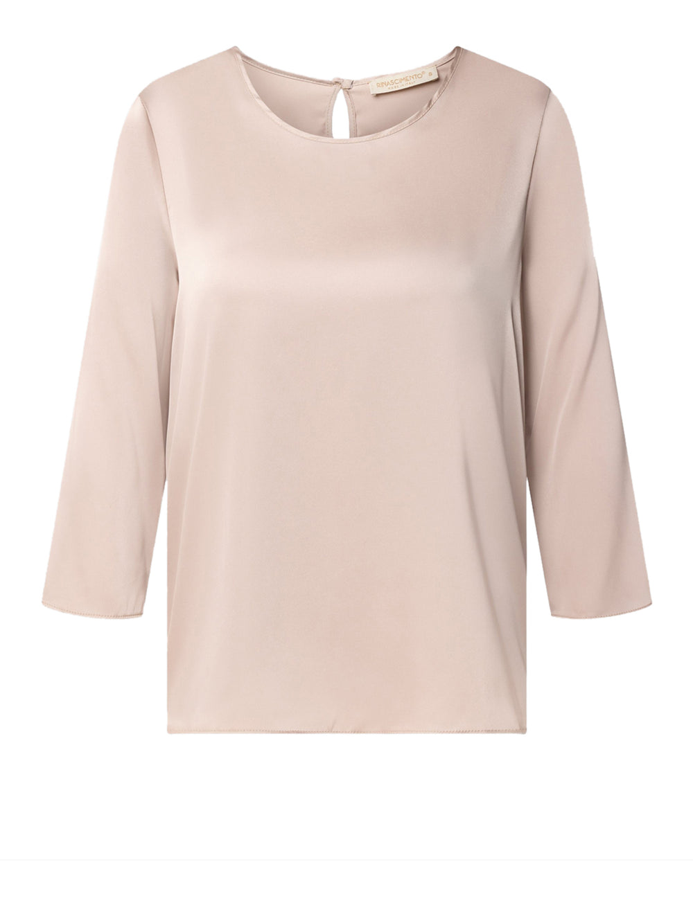Rinascimento Blusa In Raso Rinascimento - Rosa Antico