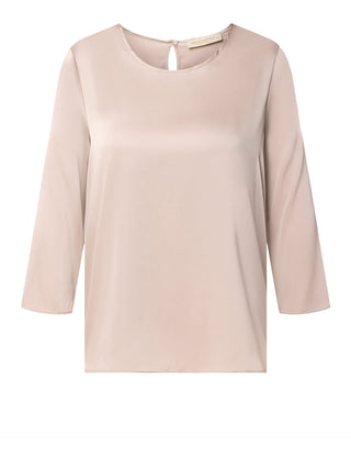 Rinascimento Blusa In Raso Rinascimento - Rosa Antico