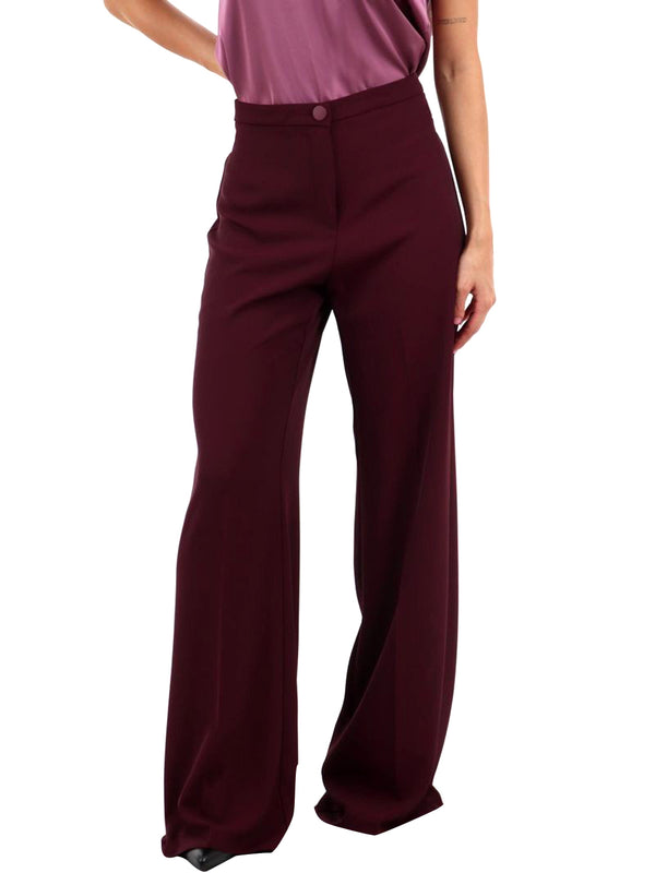 RINASCIMENTO Pantalone Rinascimento Tinta Unita Bordeaux