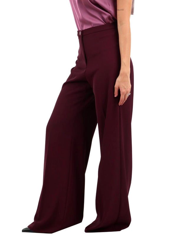 RINASCIMENTO Pantalone Rinascimento Tinta Unita Bordeaux
