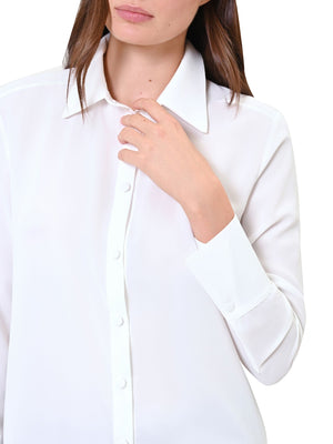 RINASCIMENTO Camicia Casual Rinascimento Tinta Unita Bianco