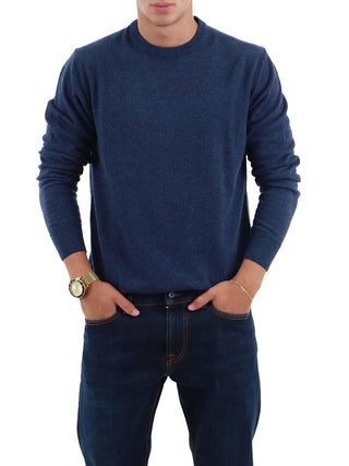ROY ROGERS Maglione Roy Rogers Tinta Unita Denim