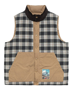ROY ROGERS Smanicato Roy Rogers Imbottito Double-Face Khaki