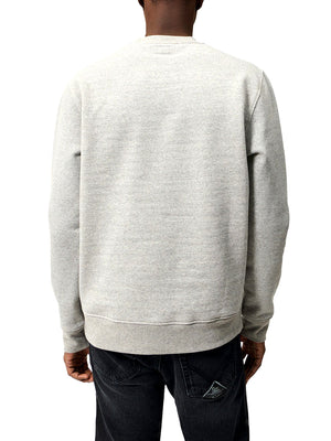 ROY ROGERS Felpa Roy Rogers Crew Pocket Grigio