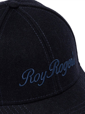 ROY ROGERS Cappello Logo Frontale Roy Rogers Blu