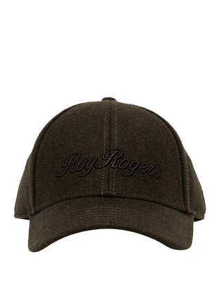 ROY ROGERS Cappello Logo Frontale Roy Rogers Verde