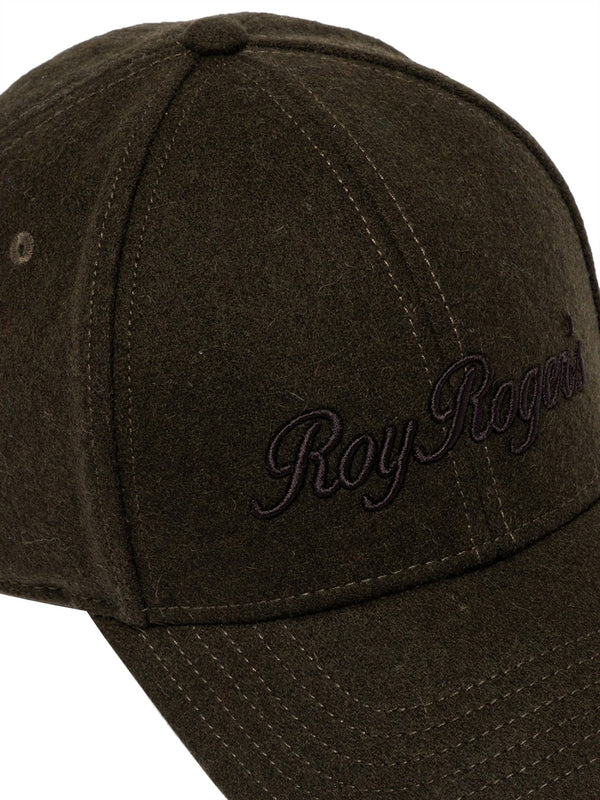 ROY ROGERS Cappello Logo Frontale Roy Rogers Verde