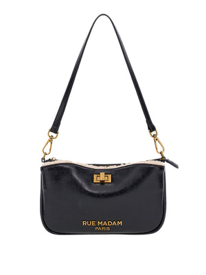 RUE MADAM Pochette Rue Madam Les Jours Clutch Nero