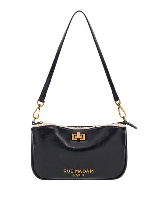 RUE MADAM Pochette Rue Madam Les Jours Clutch Nero