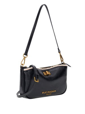 RUE MADAM Pochette Rue Madam Les Jours Clutch Nero
