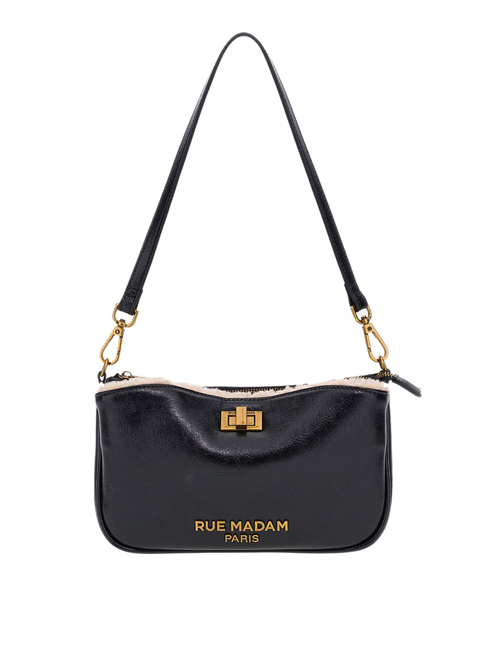 RUE MADAM Pochette Rue Madam Les Jours Clutch Nero